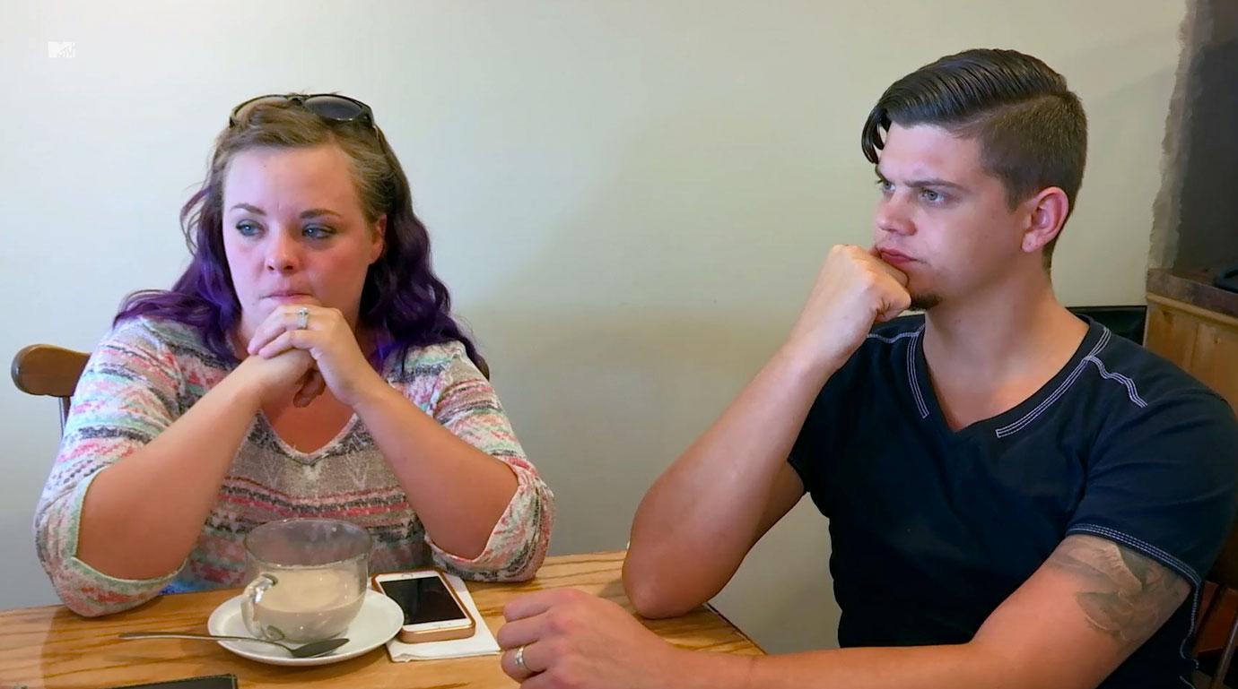 //tyler baltierra caught mystery woman catelynn lowell divorce rumors teen mom og