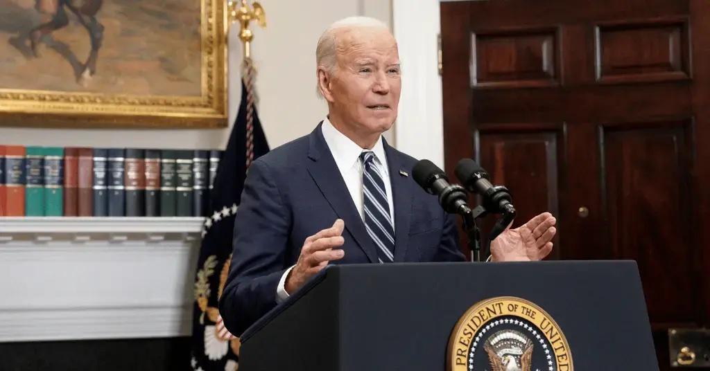 president biden press briefing trouble reporter questions