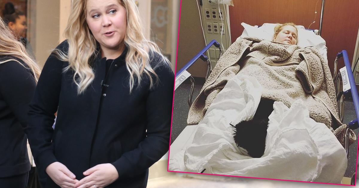 Amy Schumer In Hospital With Hyperemesis Gravidarum Illness