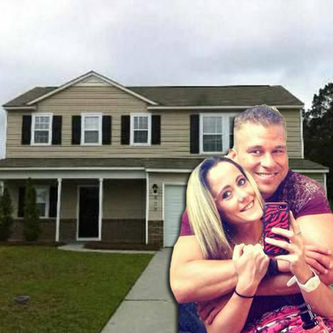 //jenelle evans nathan griffith new house