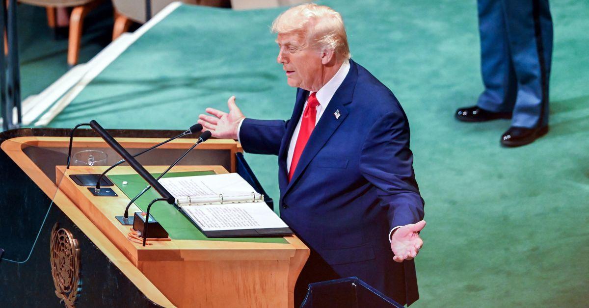 The president took credit for ending seven wars while speaking to the United Nations.