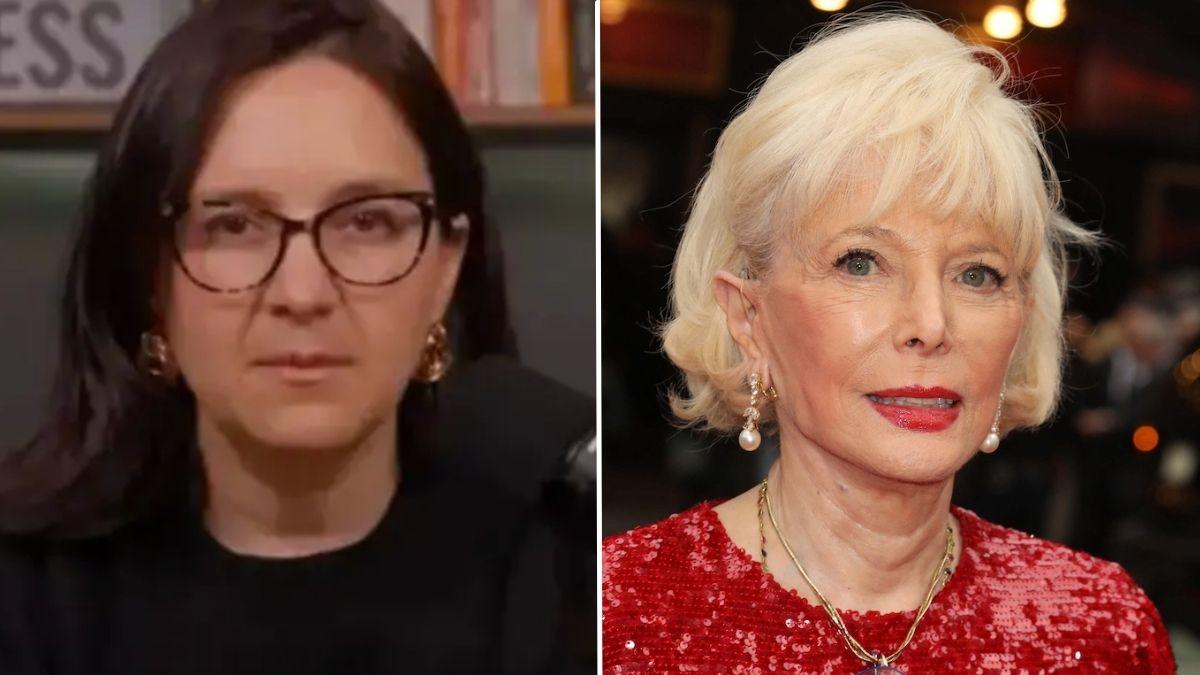 Photo of Bari Weiss, Lesley Stahl