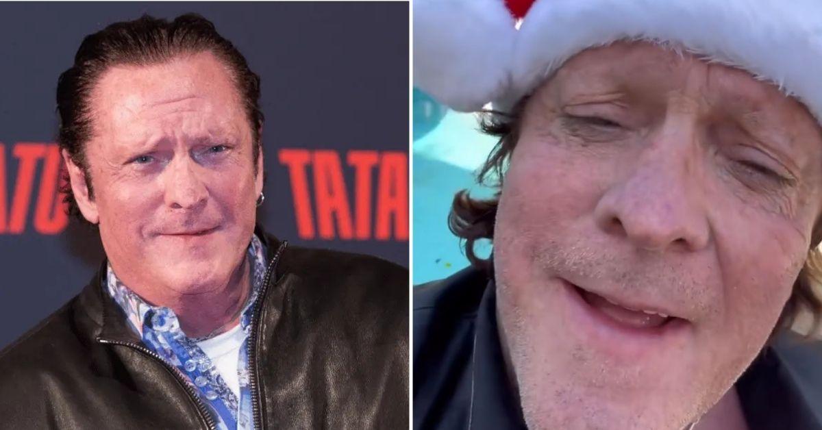 split photo of Michael Madsen