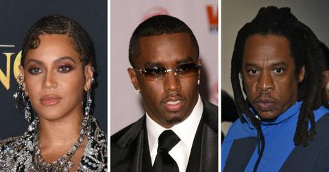 Composite photo of Beyoncé, Sean 'Diddy' Combs, Jay-Z