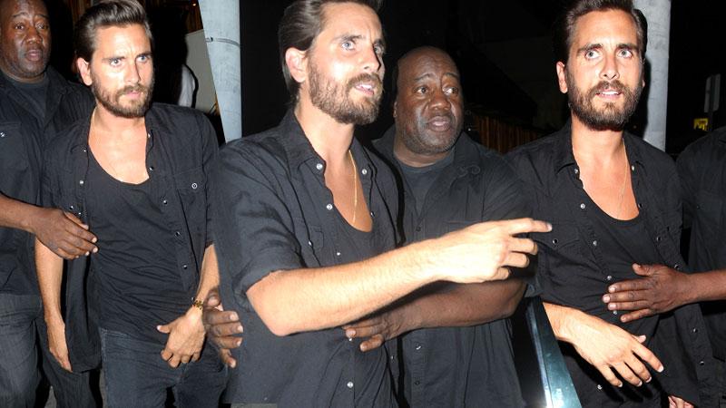 'He Is So Lost!' Scott Disick Stumbles Drunk Out Of L.A. Club -- Inside ...