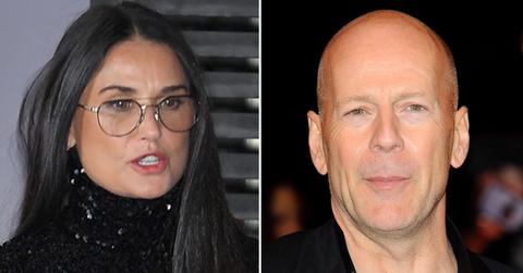 demi moore living with bruce willis health concerns dementia
