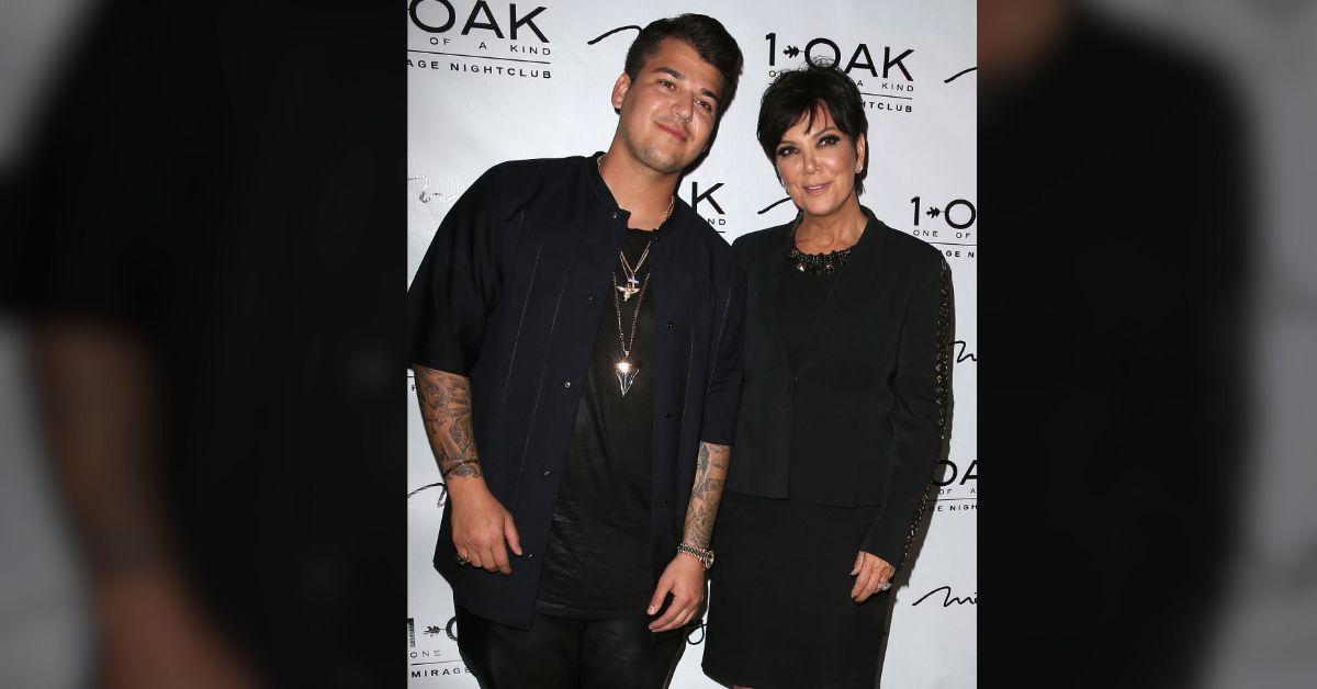 Photo of Rob Kardashian, Kris Jenner