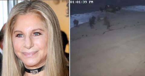 suspected migrant boat washed up near barbra streisands malibu home