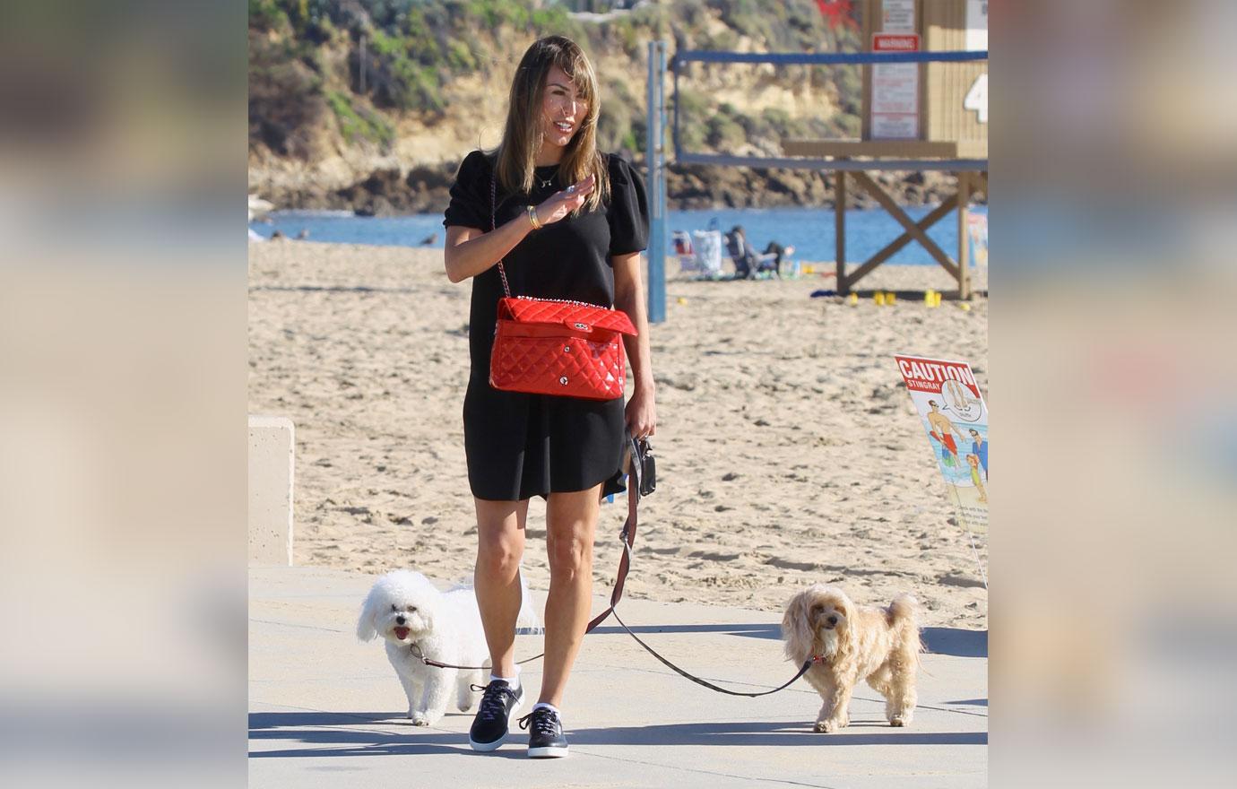 Kelly Dodd Walks Dogs Amid RHOC Chopping Block Talk