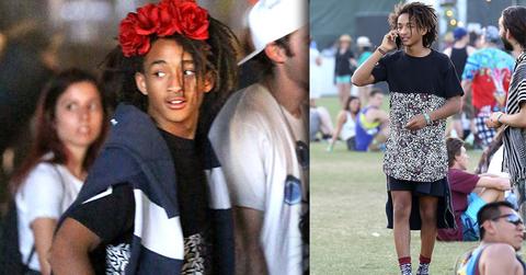 //jaden smith wears dress