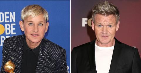 Photo of Gordon Ramsay and Ellen DeGeneres