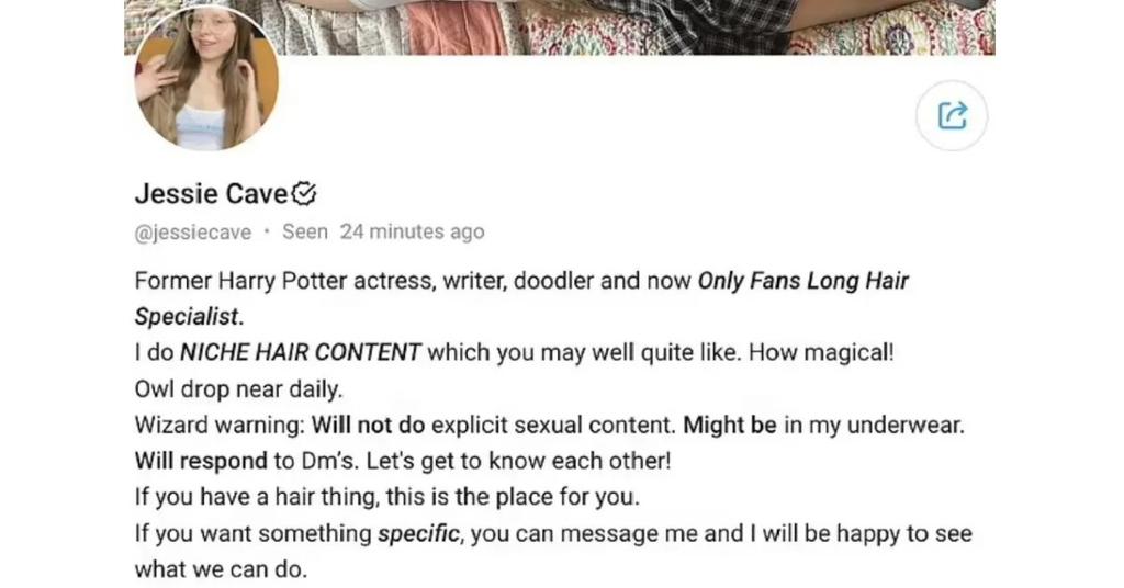 'Harry Potter' Star Desperate to Succeed on OnlyFans Amid Money Crisis