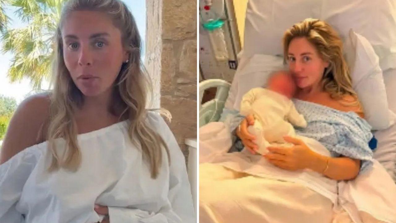 Bonnie Blue received more backlash following a video she posted after giving birth.