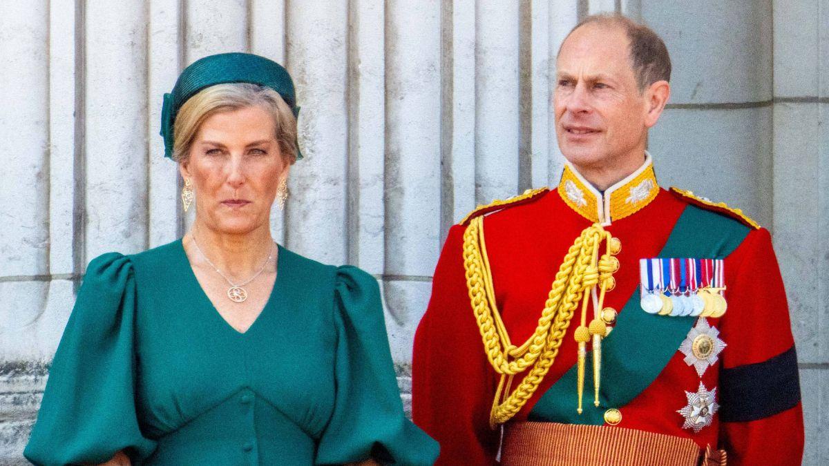 Photo of Prince Edward and Duchess Sophie