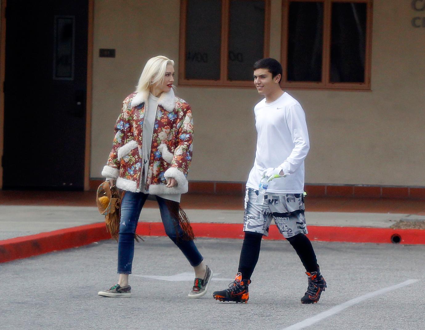 Holiday Wedding? Gwen & Blake Enjoy Her Son Kingston's Baseball Game