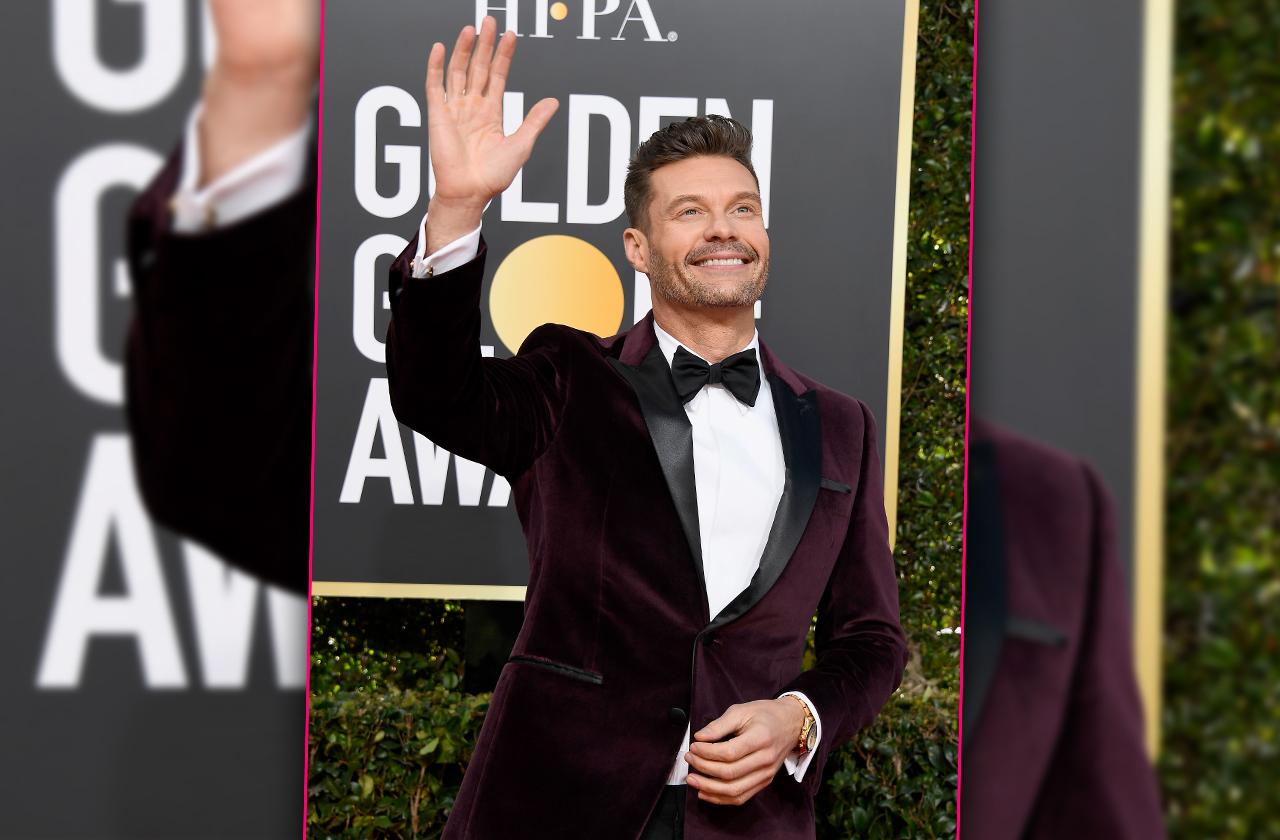 //ryan seacrest times up golden globes not snubbed pp