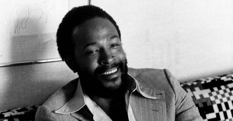 Photo of Marvin Gaye.