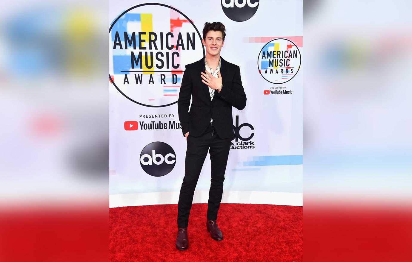 American Music Awards Red Carpet Celebrity Arrivals