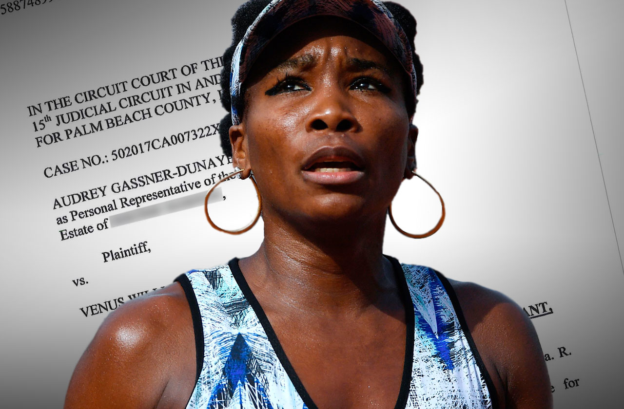 venus williams fatal car accident wrongful death lawsuit medical records