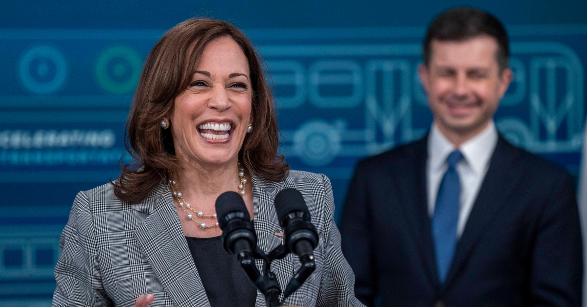 Kamala Harris Under Fire For Laughing About Ukrainian Refugees