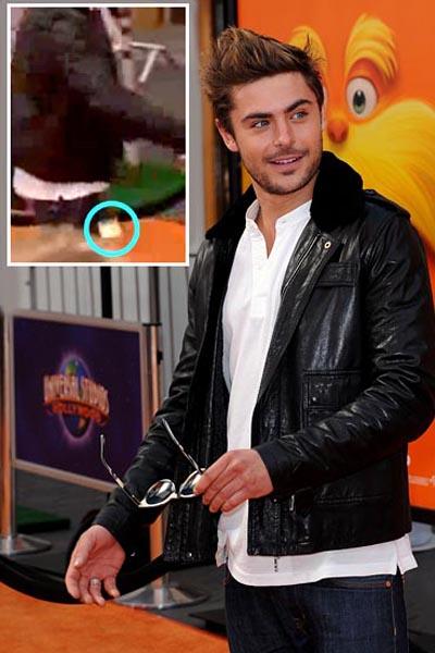 //zac effron most awkward red carpet moments