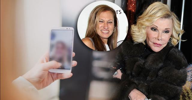 //joan rivers doc selfie pp