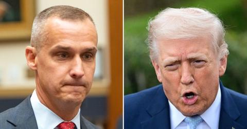 Photo of Corey Lewandowski, Donald Trump