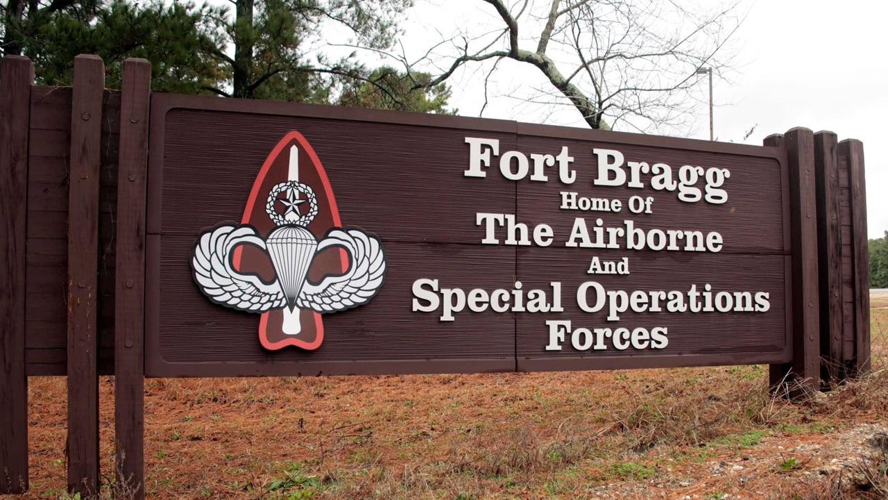 Fort Bragg Sign