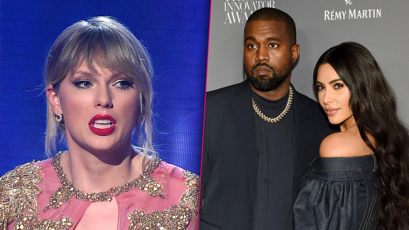 Taylor Swift and Kanye West Kim Kardashian Split Nastiest Celebrity Feuds Of 2019 Exposed