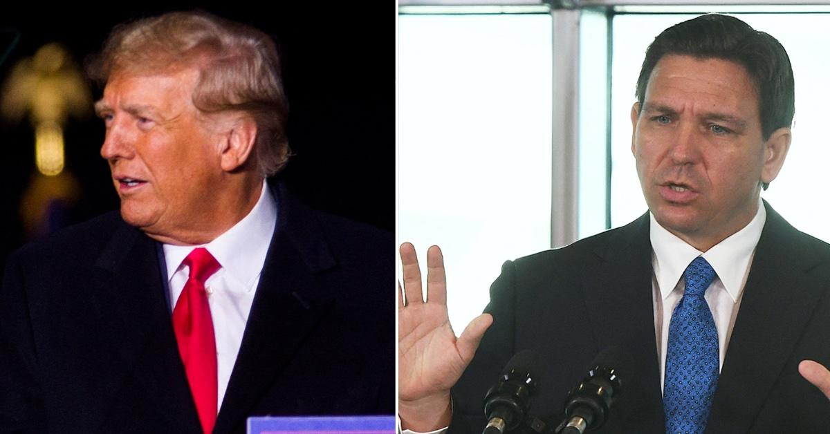 Donald Trump Slams Fox News For 'Promoting' Ron DeSantis