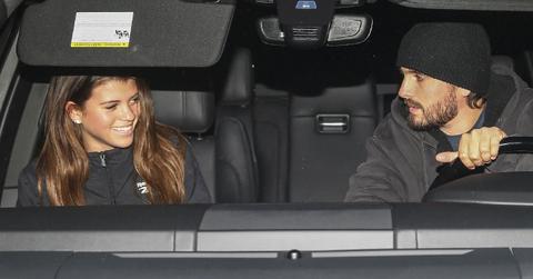 Sofia Richie Smiles With Scott Disick