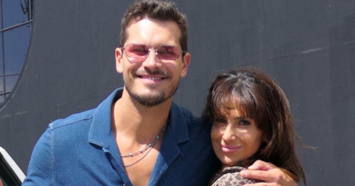 picture of Hilaria Baldwin and Gleb Savchenko