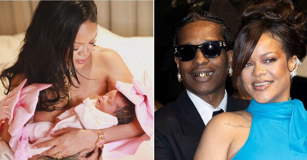 picture of Rihanna and A$AP Rocky