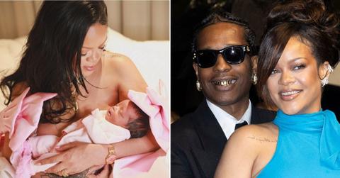 picture of Rihanna and A$AP Rocky