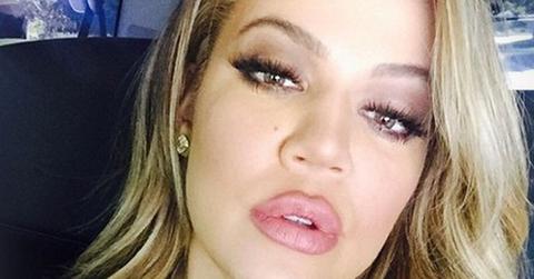 khloe kardashian puffy lips instagram