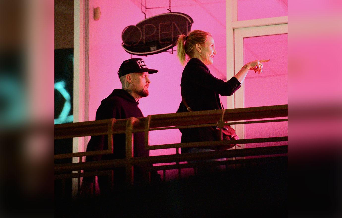 Cameron Diaz & Husband Benji Madden Hold Hands On Sushi Date