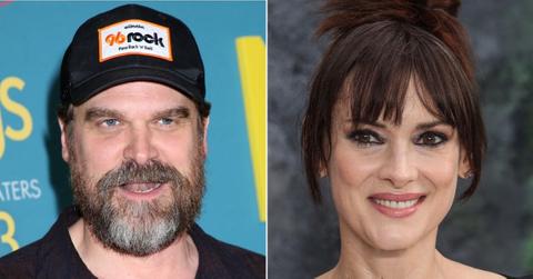 picture of David Harbour and Winona Ryder