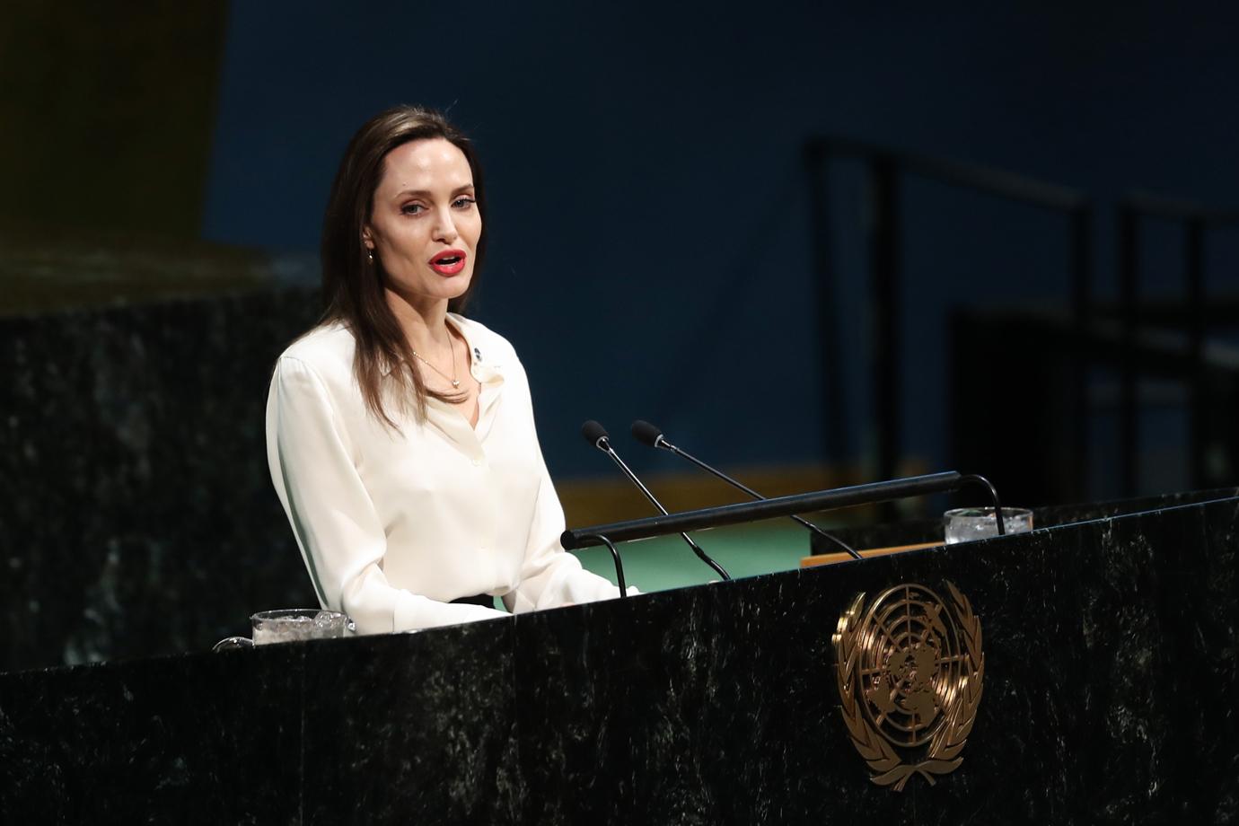 Angelina Jolie Addresses UN Amid Brad Pitt Divorce