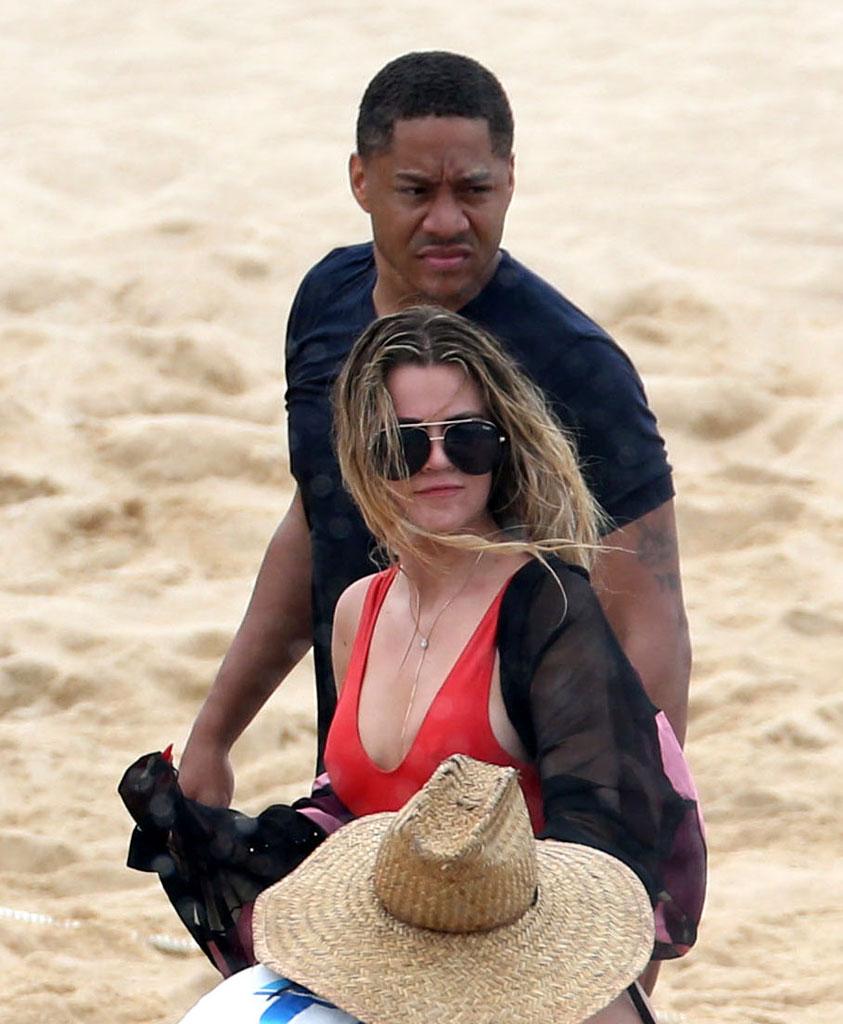 Khloe Kardashian Bathing Suit Butt Tristan Thompson Mexico