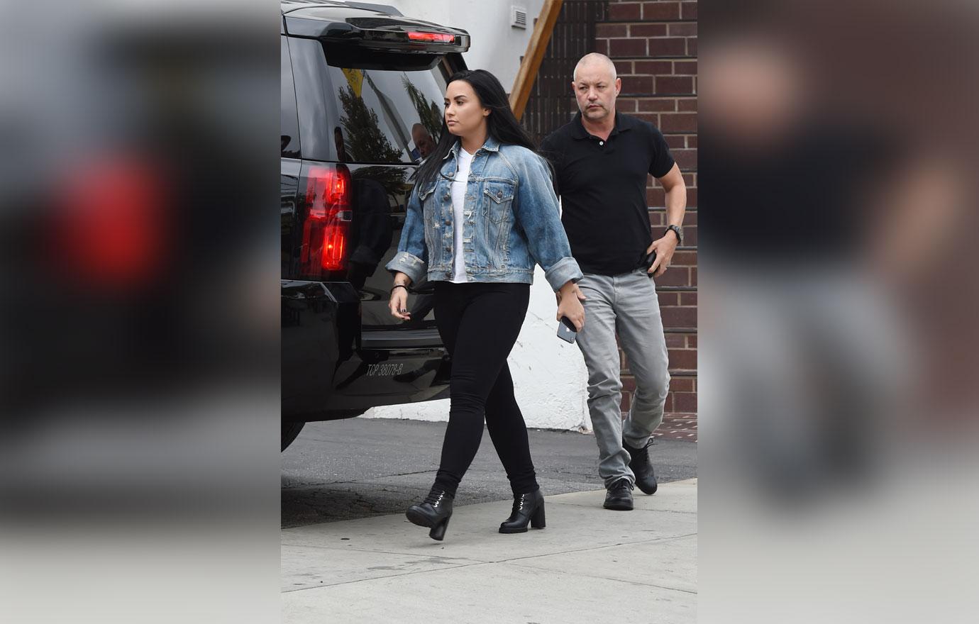 Demi Lovato Works Out After Exiting Drug Addiction Rehab Program