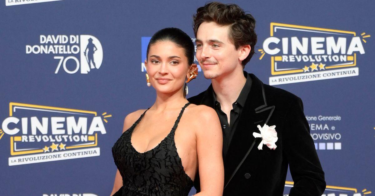 Photo of Kylie Jenner and Timothée Chalamet 