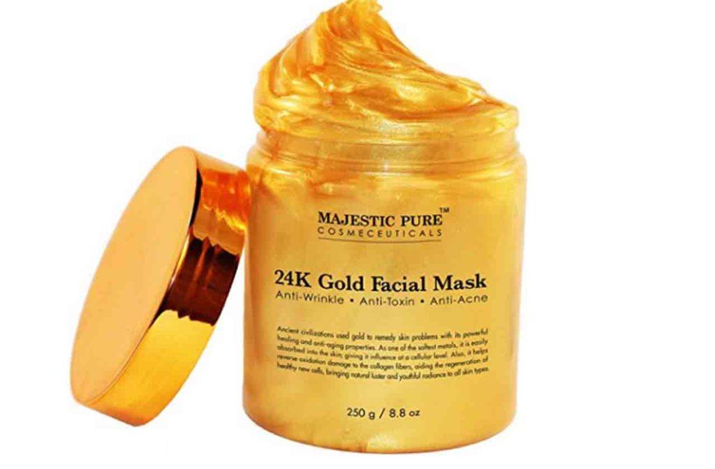 majestic pure k gold face mask x