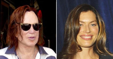 picture of Mickey rourke and Carré Otis