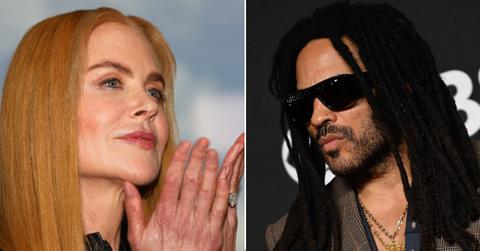 Photo of Nicole Kidman and Lenny Kravitz