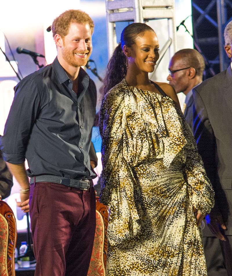 Rihanna and Prince Charles the Night Barbados Celebrates Becoming