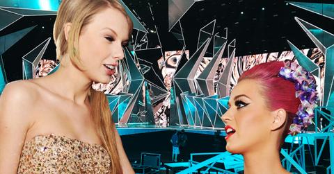 //taylor swift run in katy perry calvin harris mtv vma pp