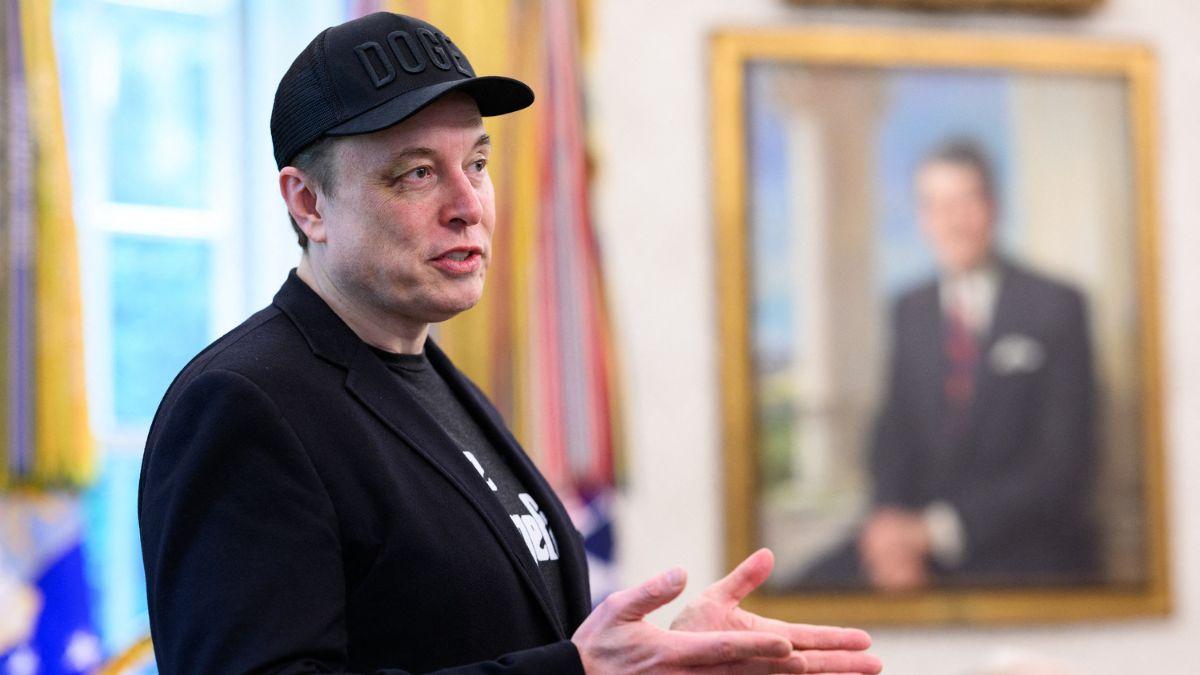 A photo of Elon Musk