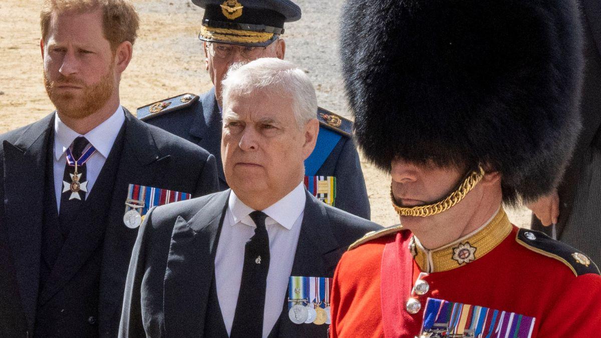 Photo of Prince Harry and Andrew Windsor