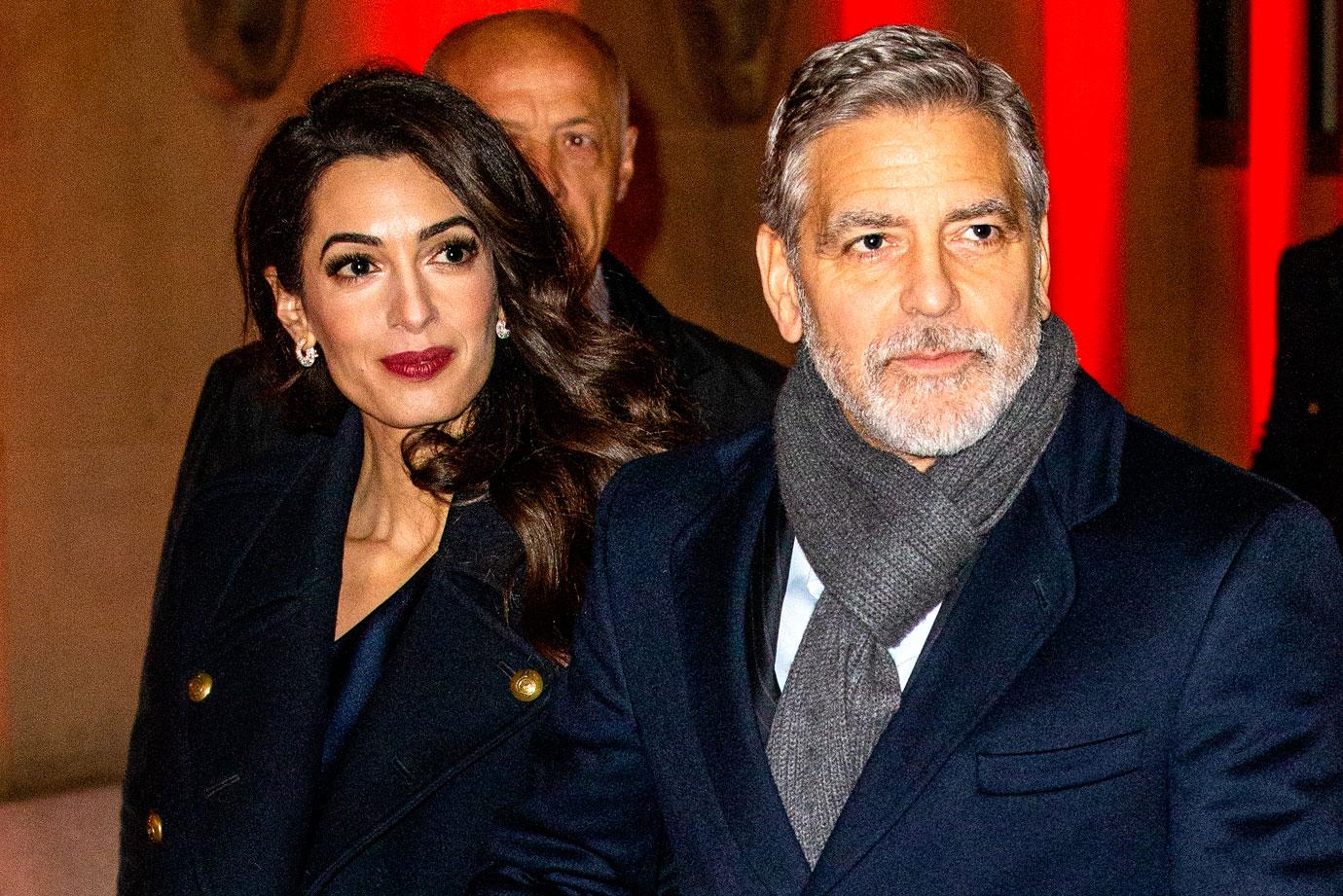 George And Amal Clooney Receive Humanitarian Award In Scotland