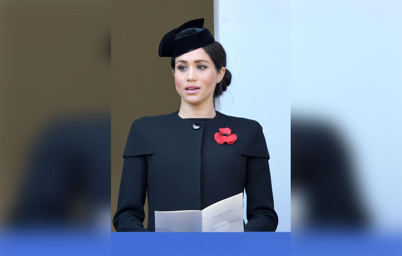 Meghan Markle Attends Remembrance Day Amid Diva Rumors